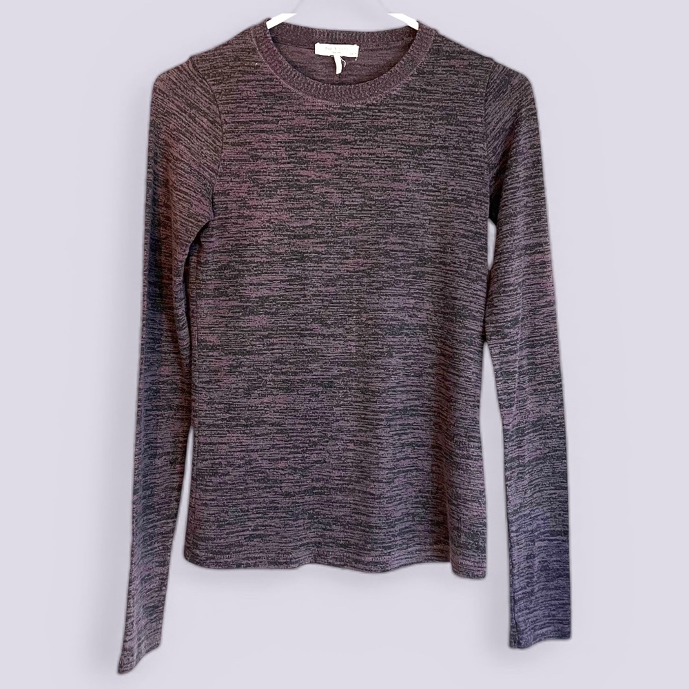 Rag & Bone Marled Lavender and Black Sweater Size XS